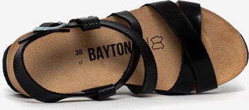 Bayton Sandal 'Palmas' in Black