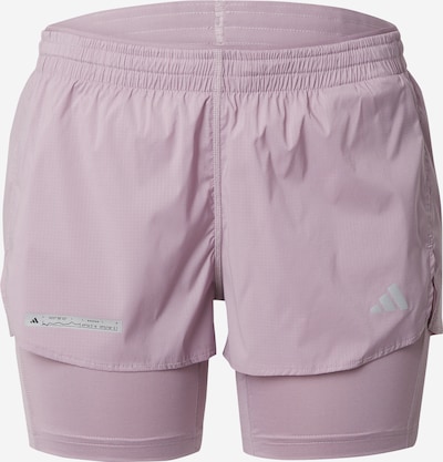 ADIDAS PERFORMANCE Pantalon de sport 'Ultimate Two-In-One' en mauve, Vue avec produit