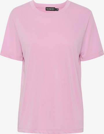 SOAKED IN LUXURY Koszulka 'Columbine' w kolorze fioletowy: przód