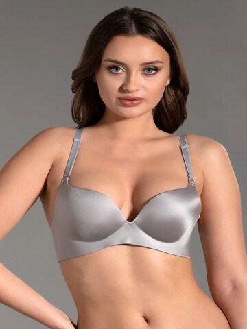 Soutien-gorge C&City en gris : devant