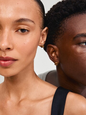 Pilgrim Earring 'Adem' in Gold: front