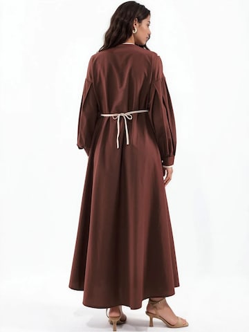 MSN Collection Dress in Brown