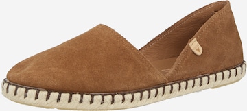 VERBENAS Espadrilky 'CARMEN SERRAJE' - Hnedá: predná strana
