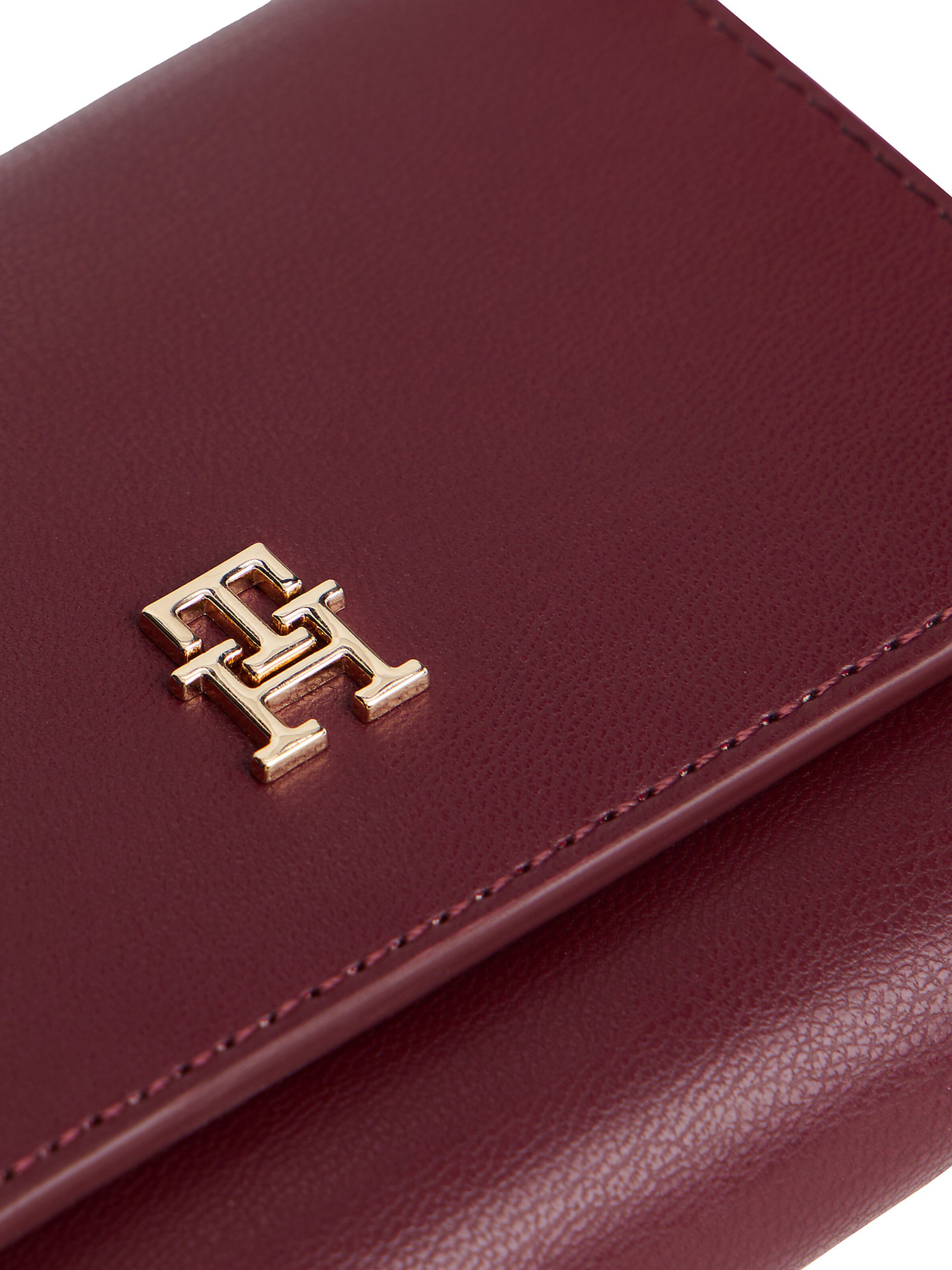 TOMMY HILFIGER Portemonnaie in Rot