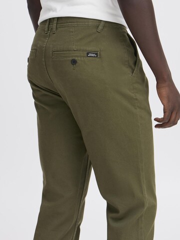 BLEND - regular Pantalón chino ' BHEDNAN twill pant ' en verde