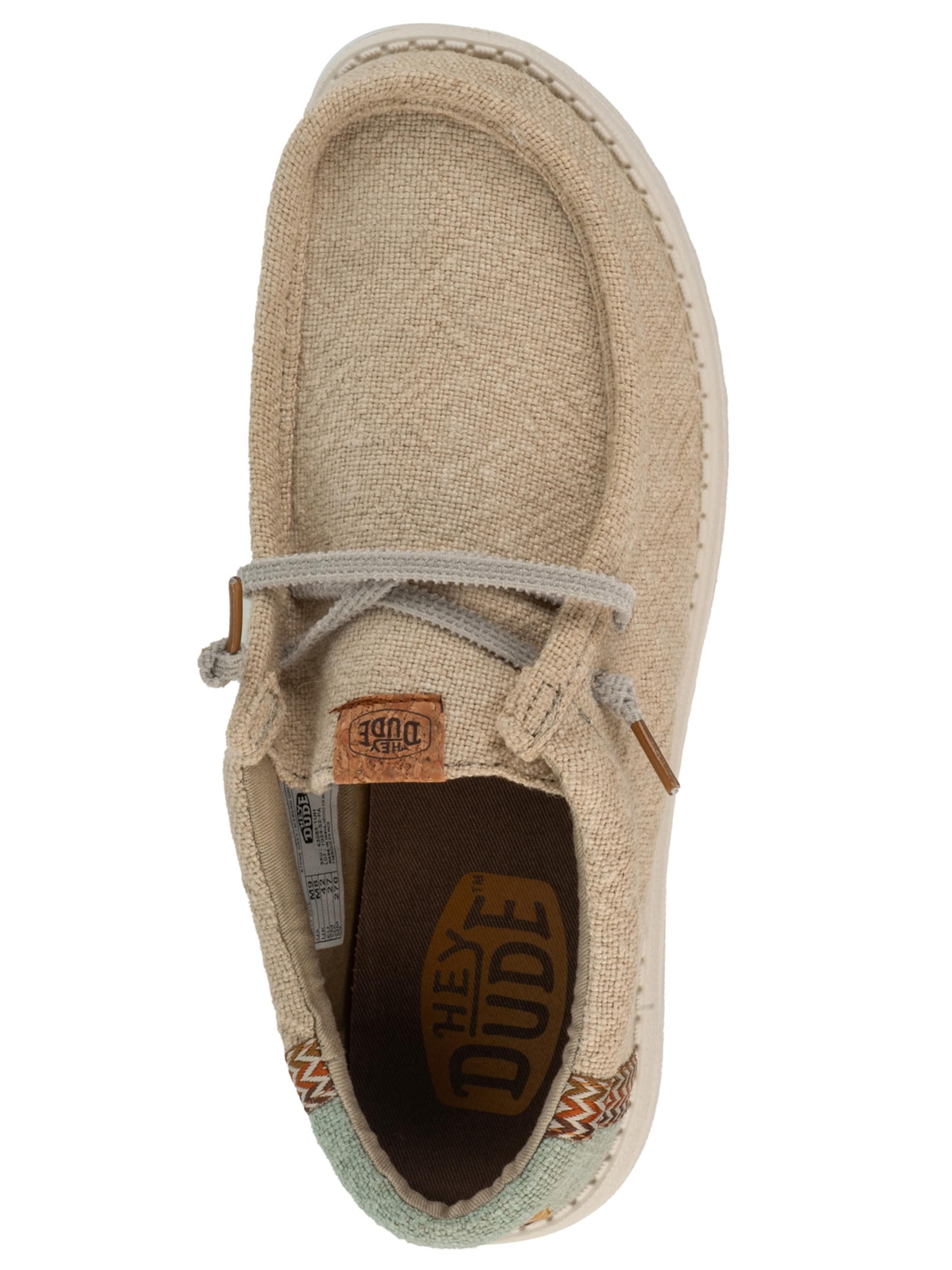 HEY DUDE Moccasin 'Hey Dude Wally Jute' in Beige