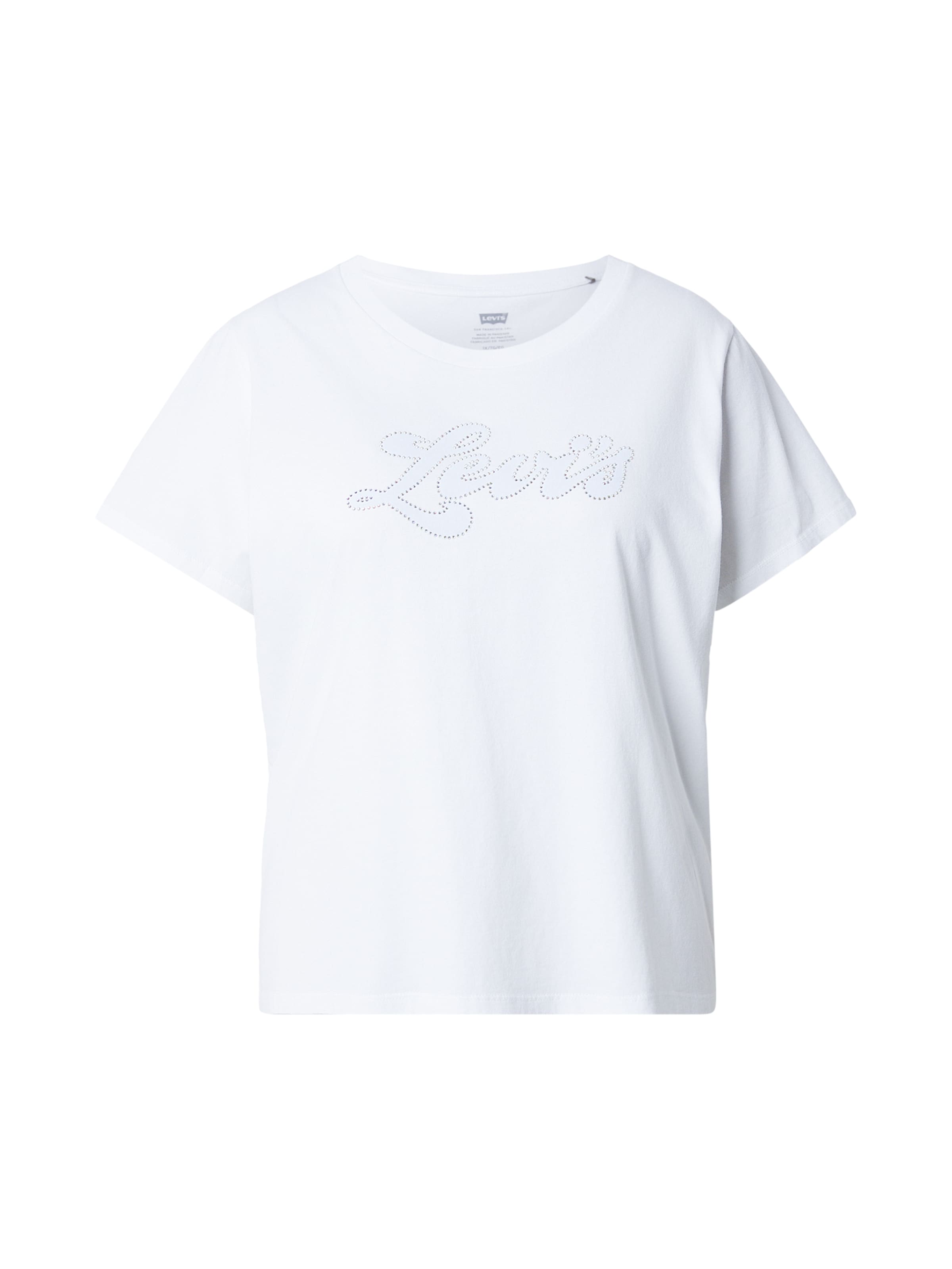 Levi's® Plus Shirt 'PERFECT' in White: front