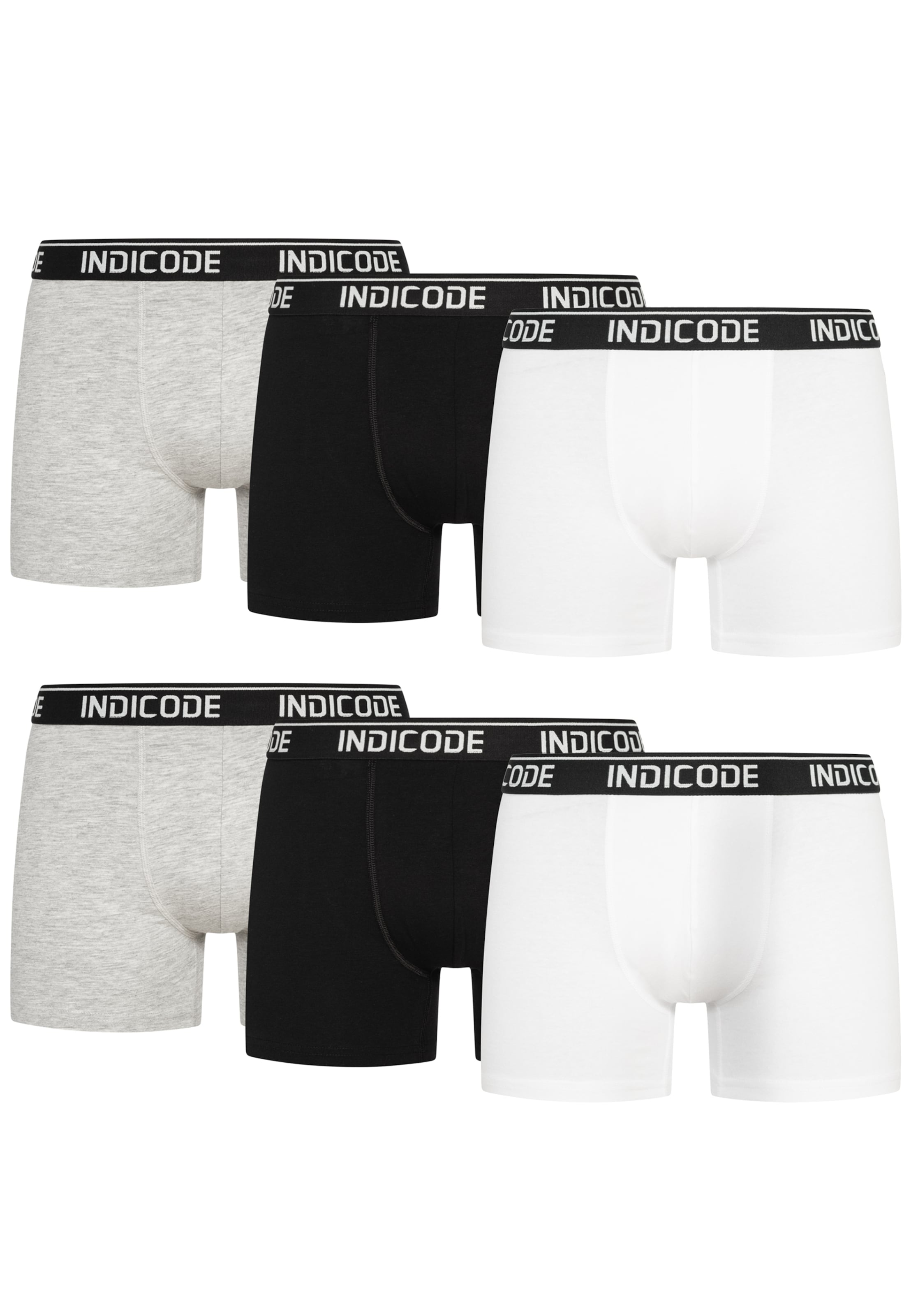 INDICODE JEANS Boxershorts ' Milano ' in Beige: voorkant