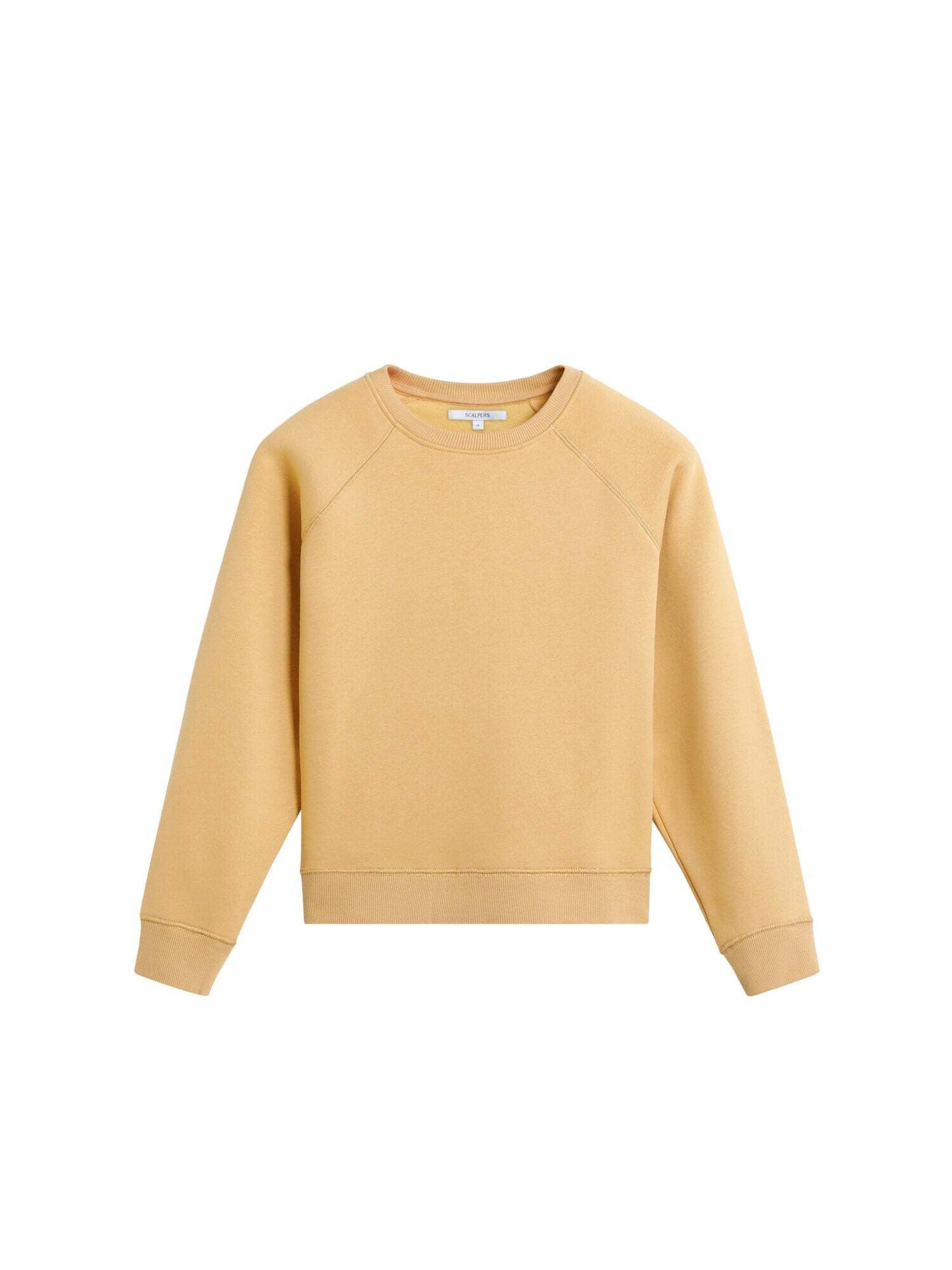 Scalpers Sweatshirt in Yellow: front