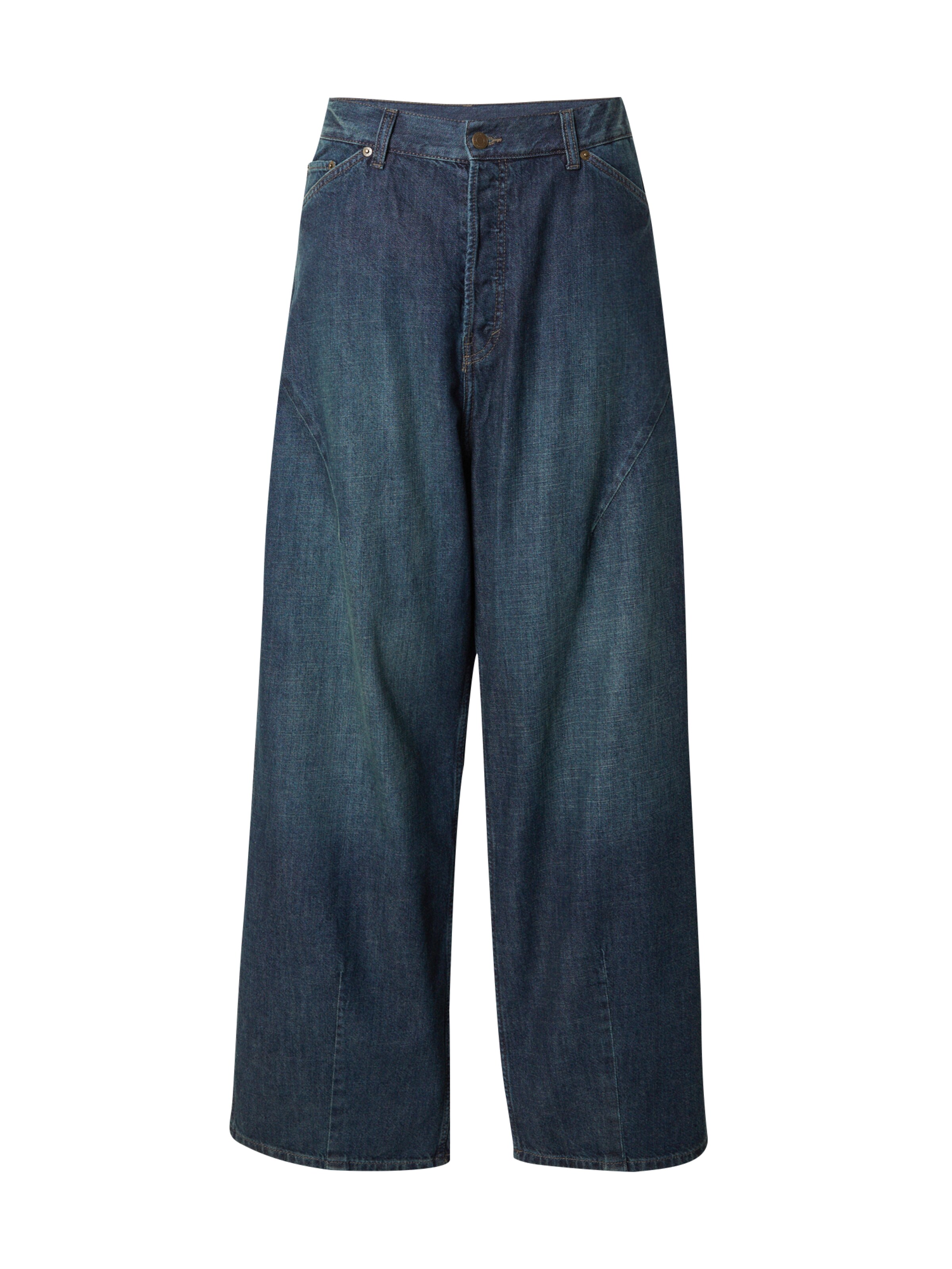 WEEKDAY Wide leg Jeans 'Astro' in Blauw: voorkant
