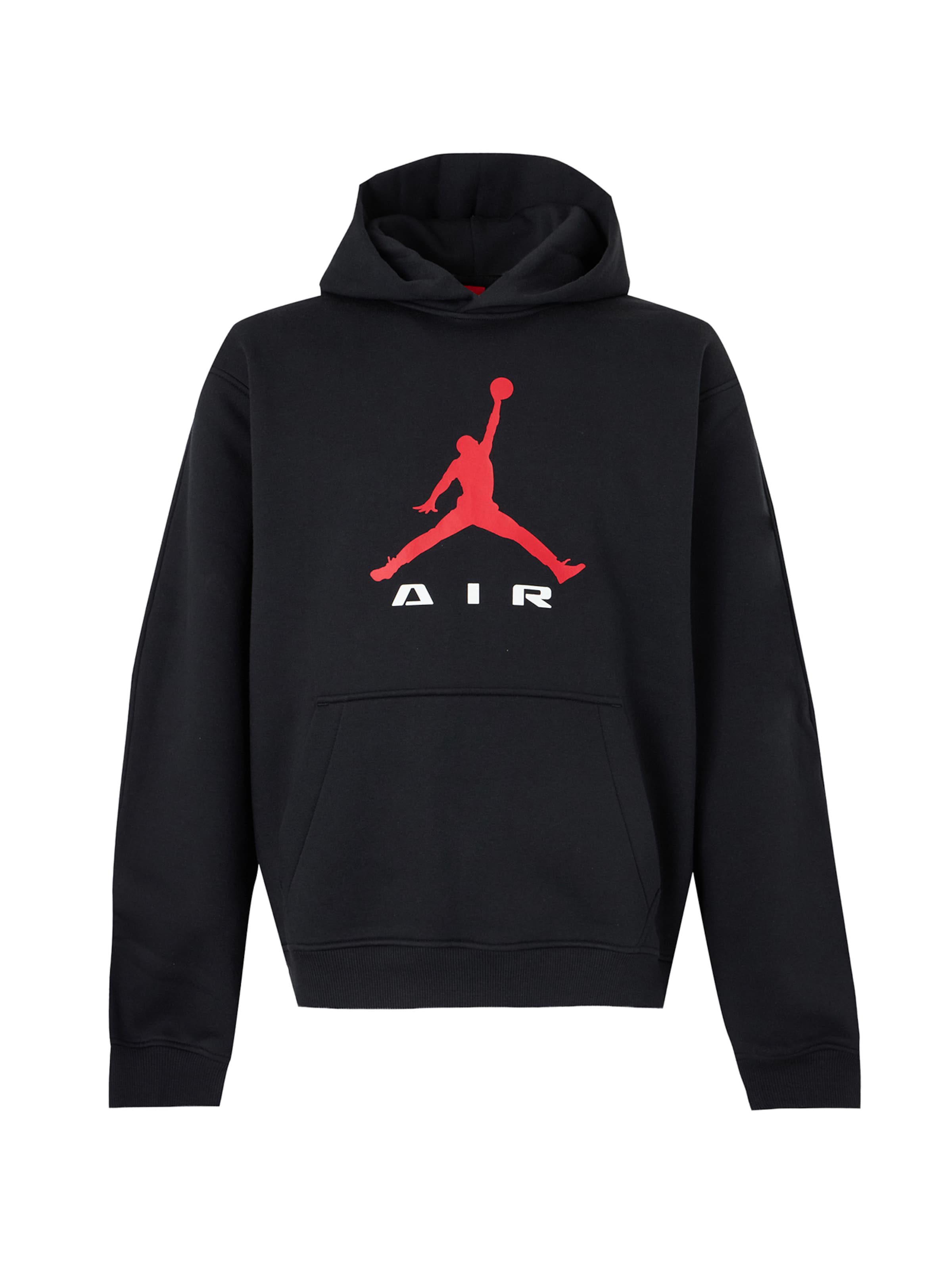Jordan Суичър 'Brooklyn Fleece' в черно: отпред