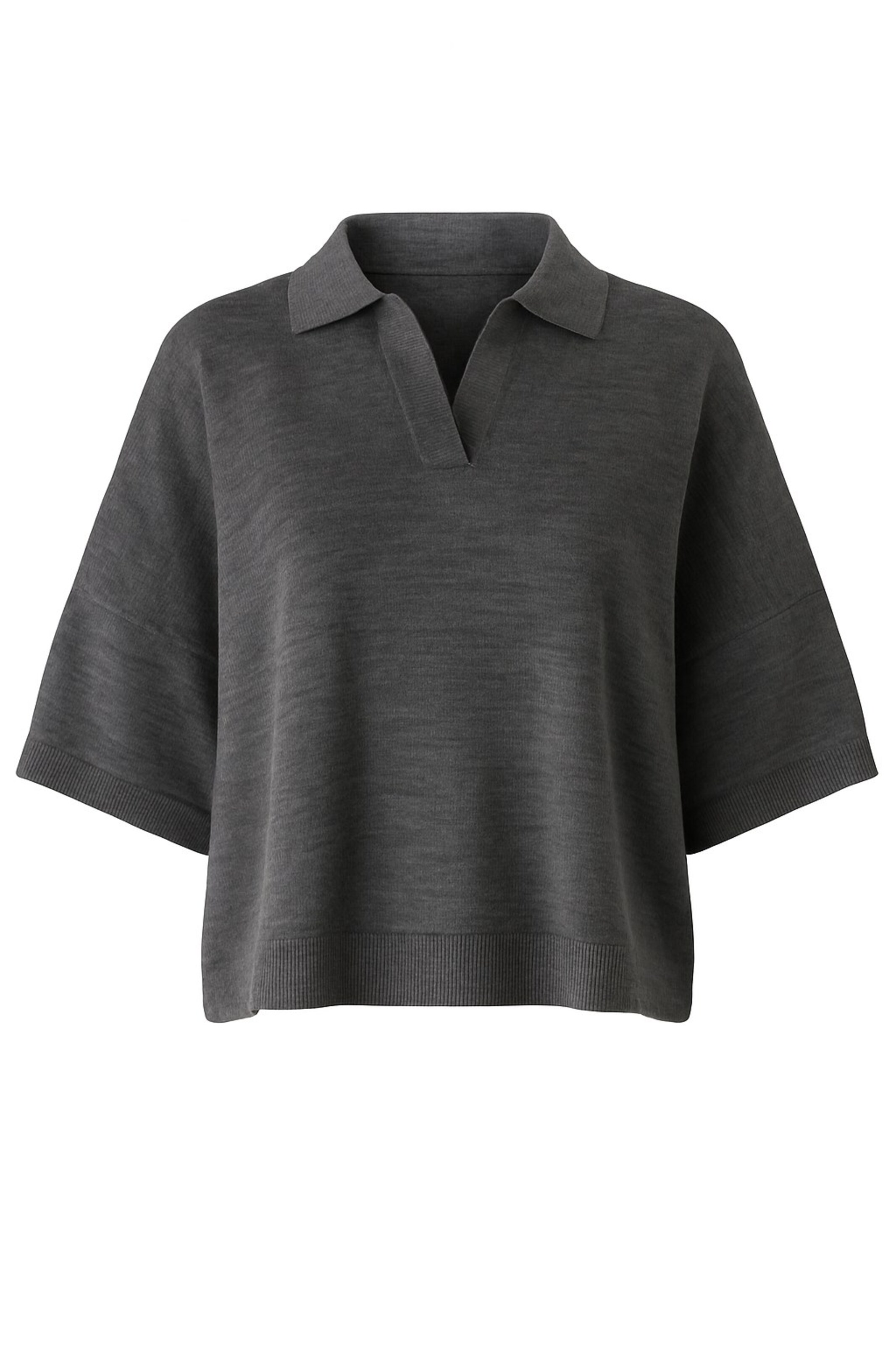 WOMAN VISION Pullover in Grau: Vorderseite