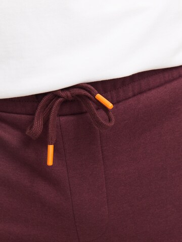 JACK & JONES Конический (Tapered) Штаны 'GORDON ALVIS' в Красный