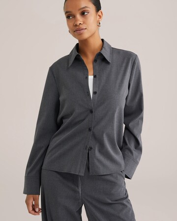 Camicia da donna di WE Fashion in grigio: frontale