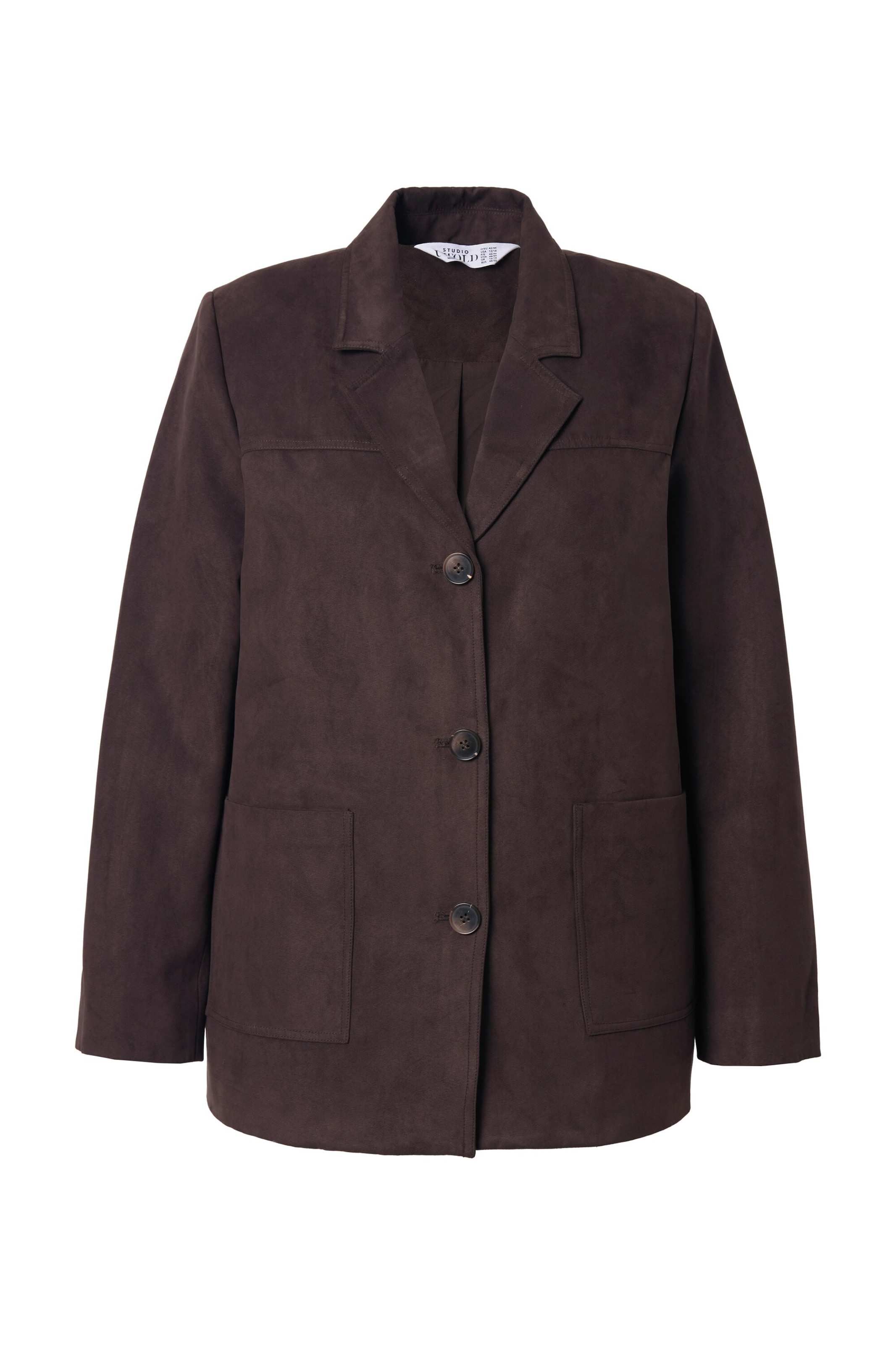 Blazer Studio Untold en marron : devant