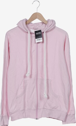 BLAUMAX Sweatshirt & Zip-Up Hoodie in L in Pink: front
