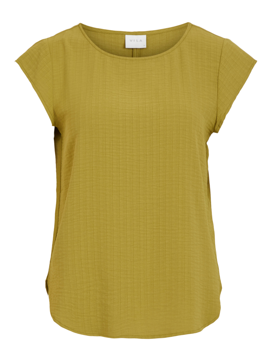 Odzież Kobiety VILA Koszulka Lovie w kolorze Oliwkowym 