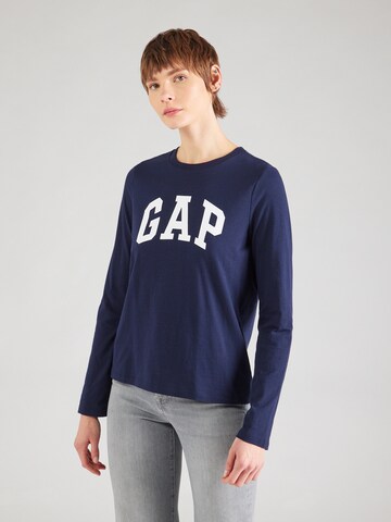 Maglietta di GAP in blu: frontale