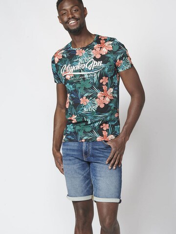 KOROSHI T-Shirt in Schwarz