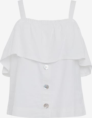 Threadbare Bluse 'Aspen' i hvit: forside