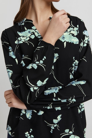 Oxmo Blouse 'Elvy' in Zwart