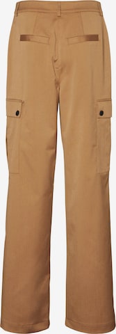 Noisy may Wide leg Cargo Pants 'Rewie' in Brown