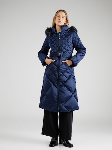 Manteau d’hiver 'OLGA' GUESS en bleu : devant