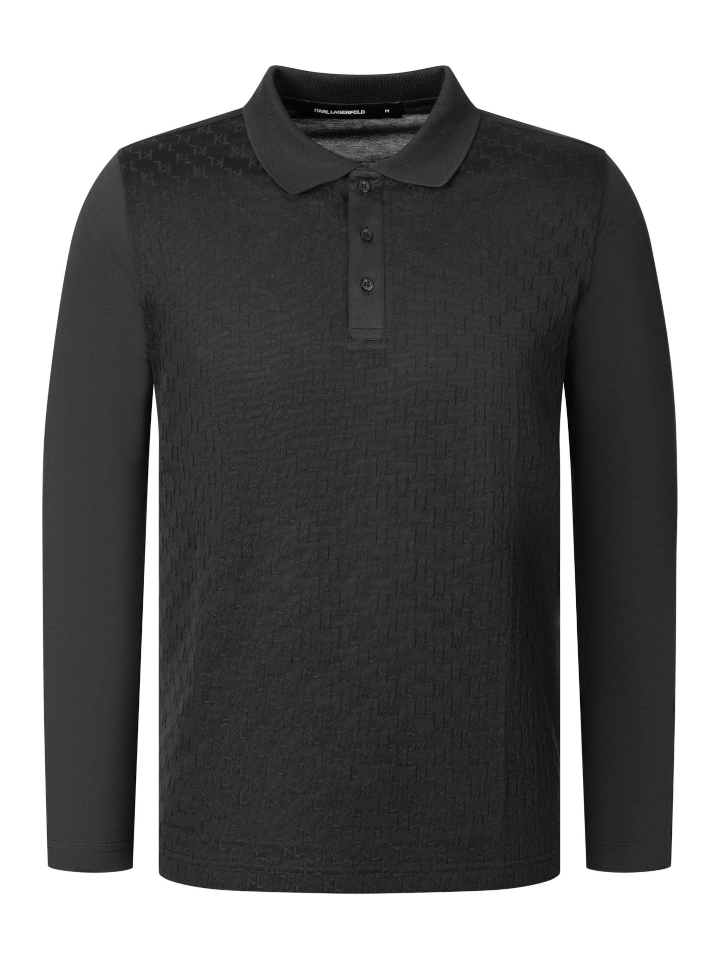 Karl Lagerfeld Shirt in XXL in de kleur Zwart, Productweergave