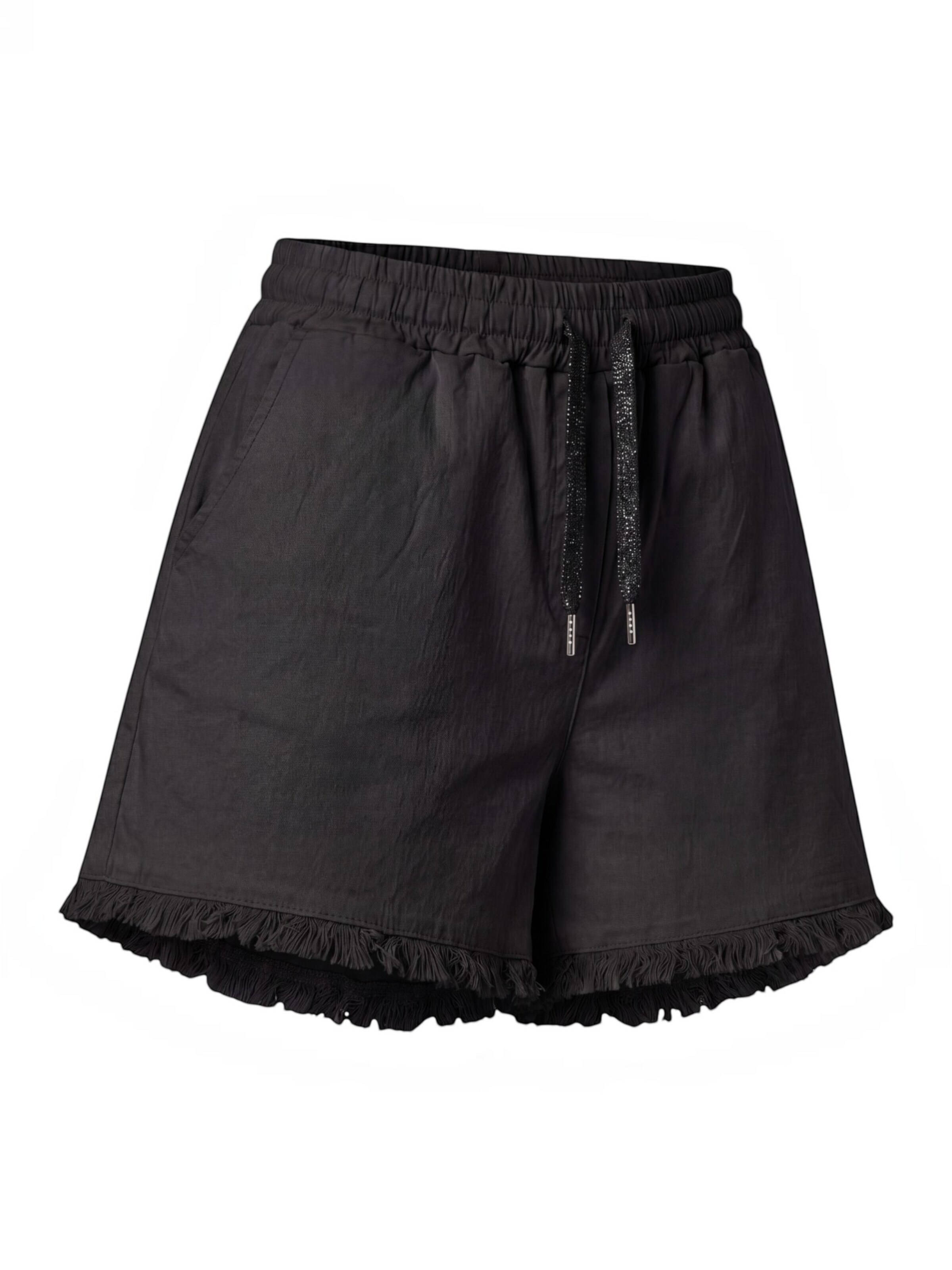 OriginalYou Regular Pants 'Shorts' in Black: front