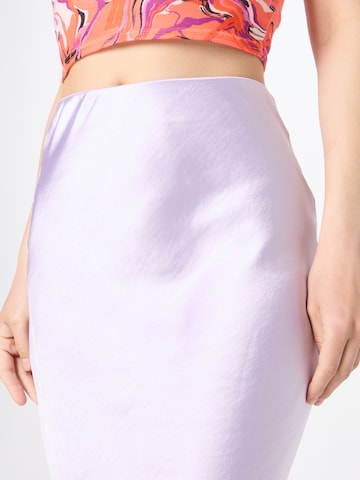 VILA Spódnica 'Dinna' w kolorze fioletowy