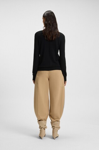BOSS Orange Pullover in Schwarz