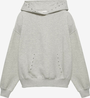 Pull&Bear Bluzka sportowa w kolorze szary: przód