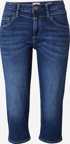 Coupe slim Jean 'Catie' QS en bleu : devant