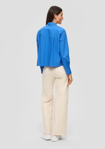 s.Oliver Blouse in Blauw: terug