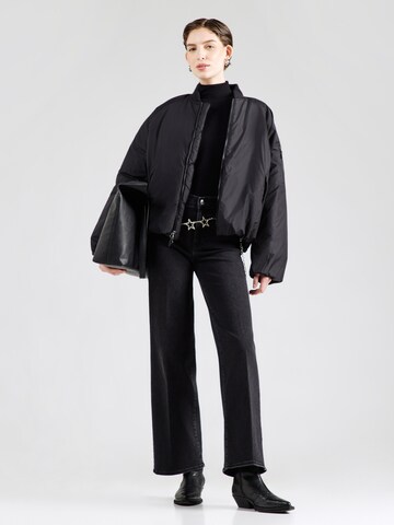 Wide leg Jeans de la FRAME pe negru