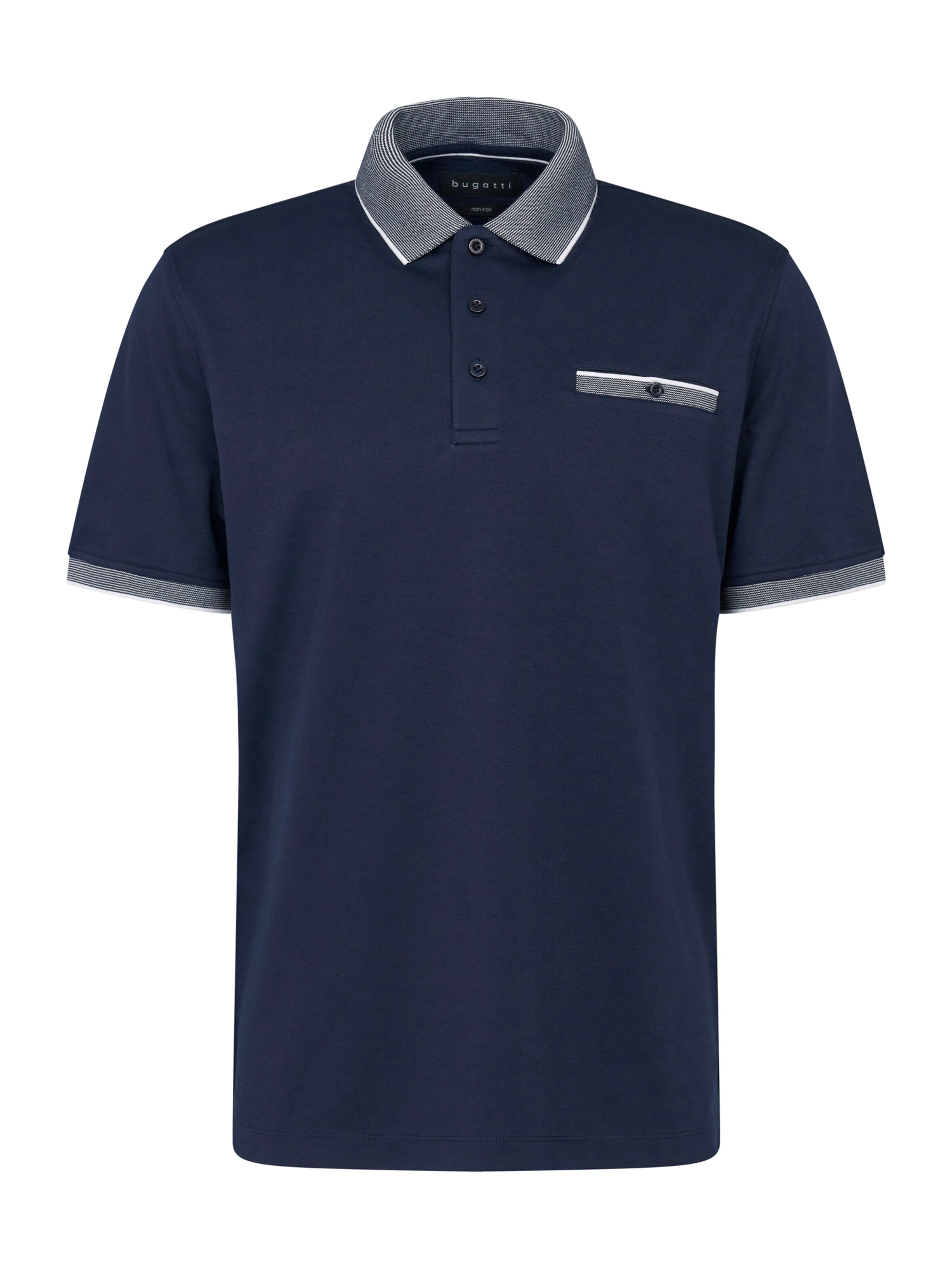 bugatti Särk, värv sinine: eest vaates