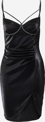 Robe de cocktail River Island en noir : devant