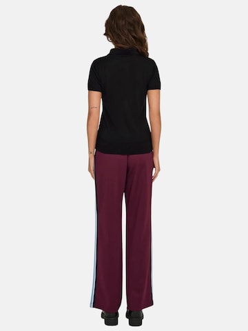 Maglietta 'ONLY ONLCATHERINE SS POLO NECK EX KNT POLO' di ONLY in nero