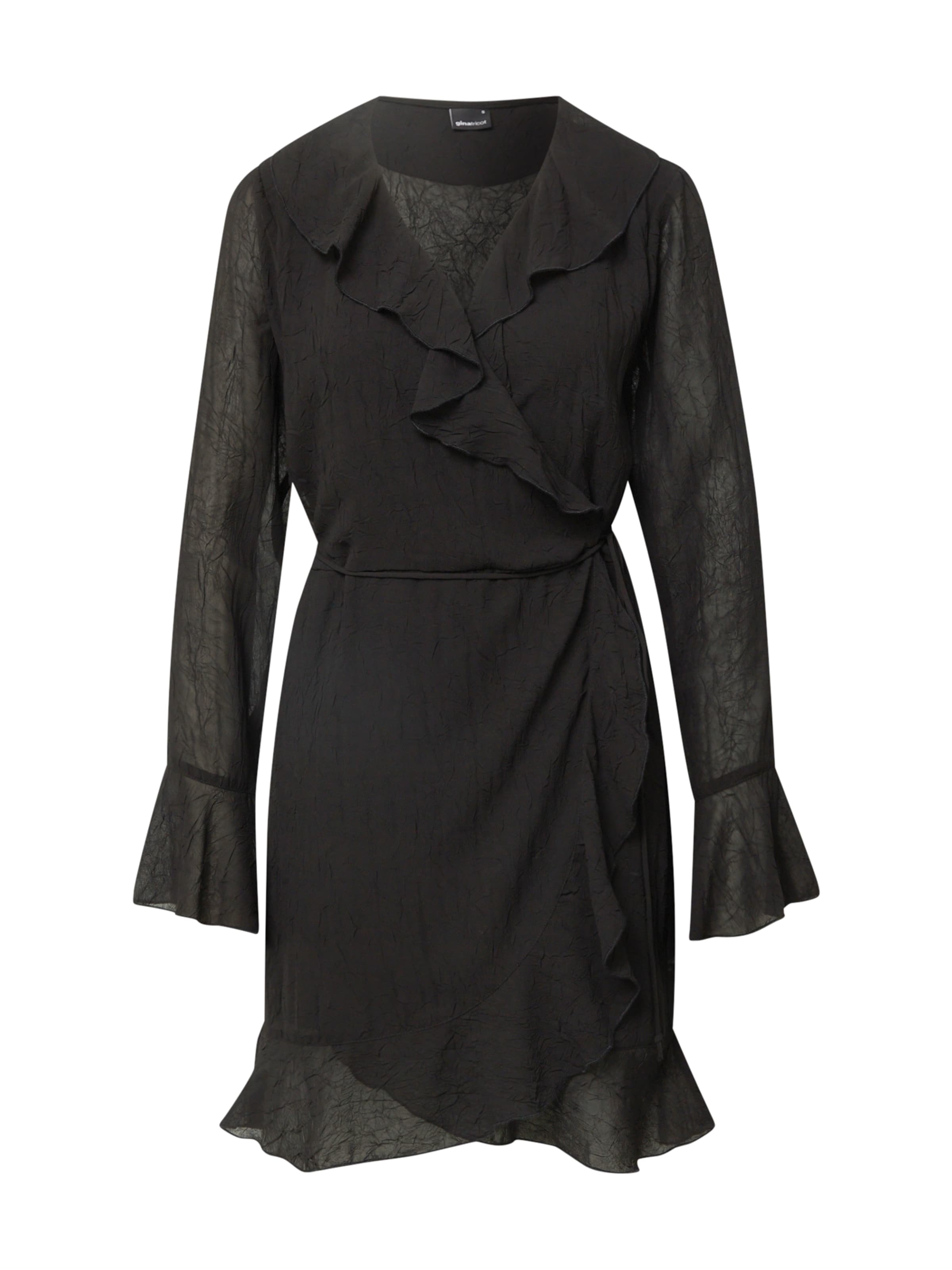 Gina Tricot - Vestido en negro: frente