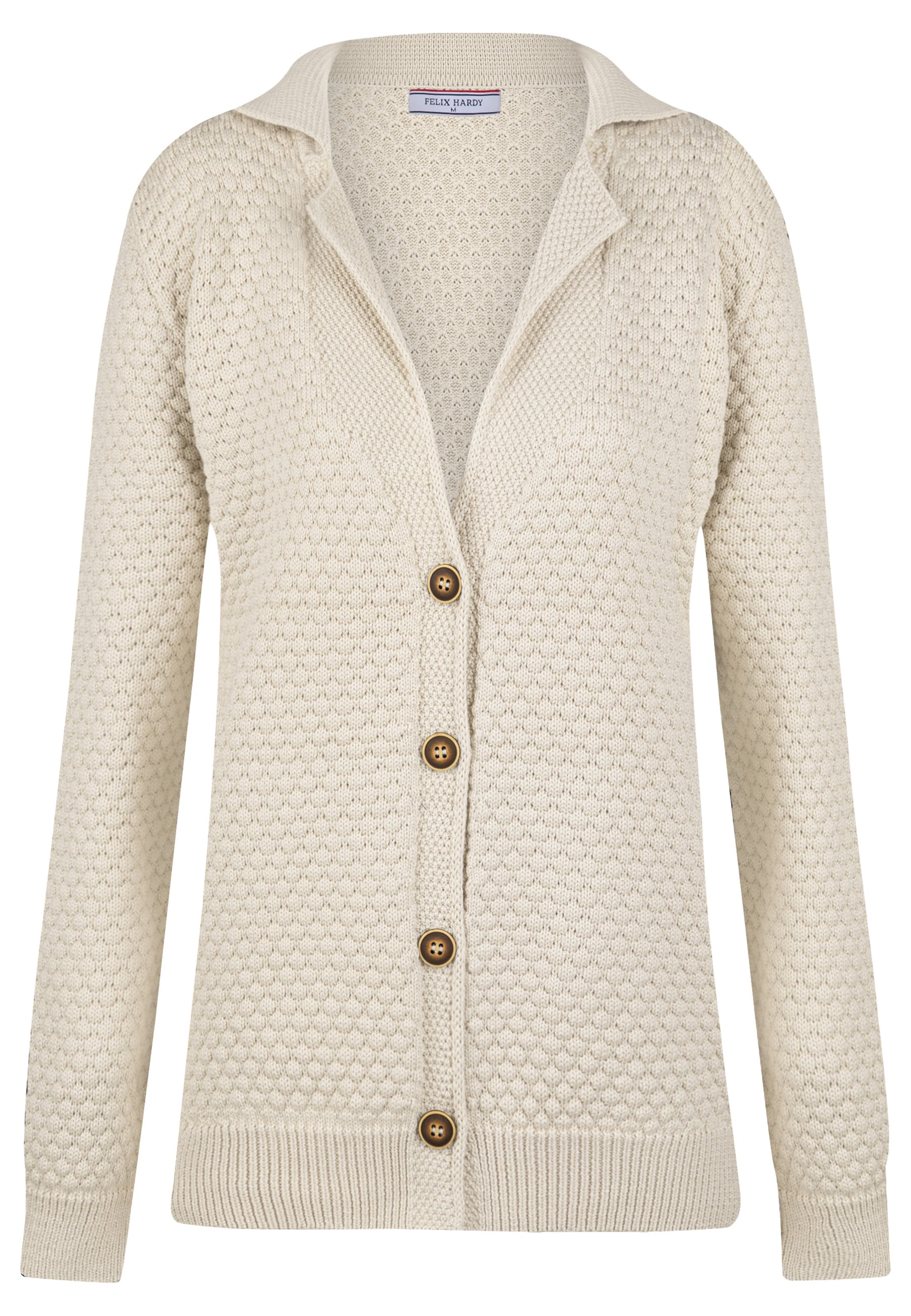 Felix Hardy Kardigán - bézs: elől