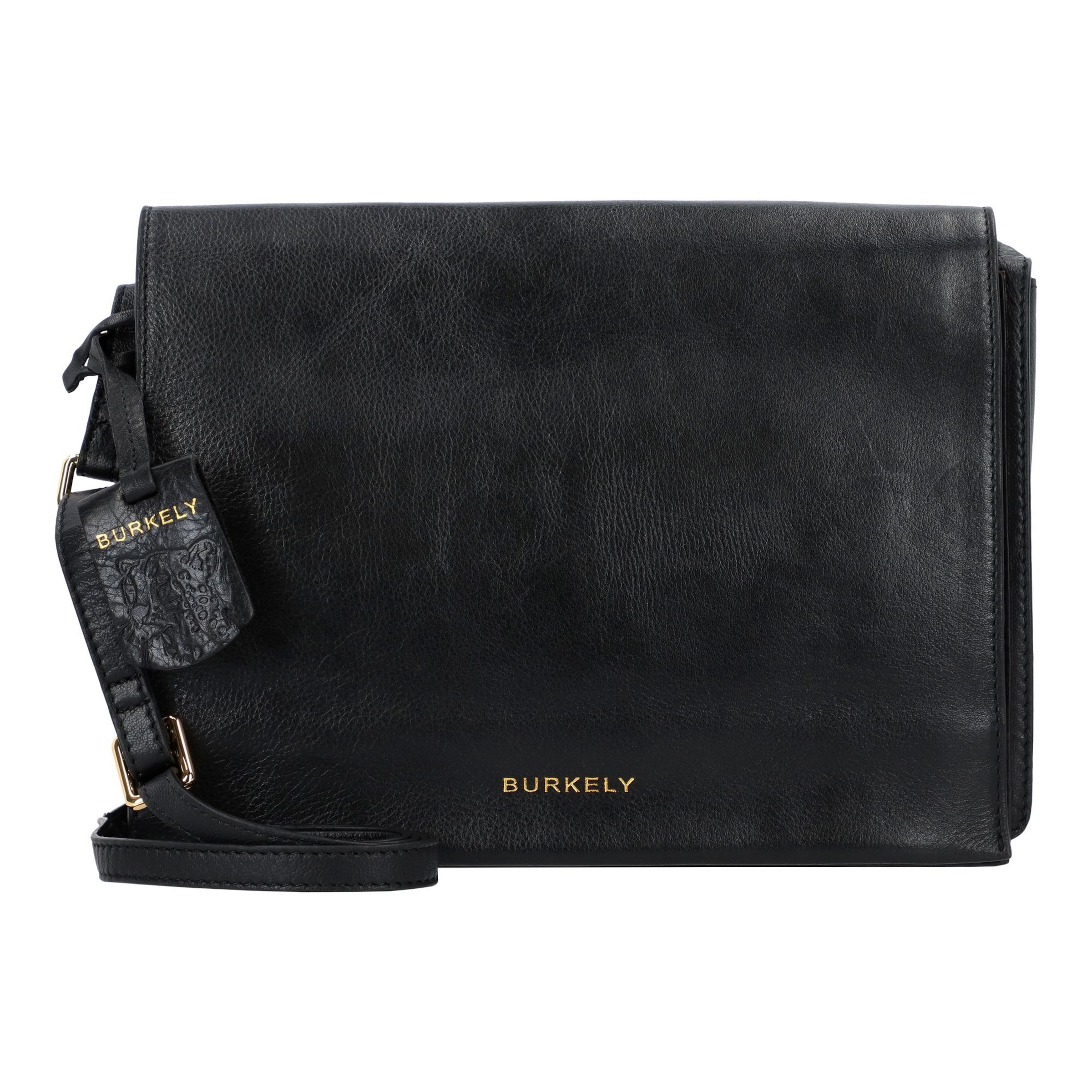 Burkely Messenger 'Fine Florence' in Black: front
