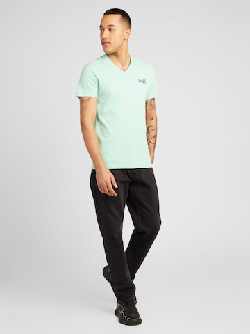 Superdry Shirt 'Essential' in Groen