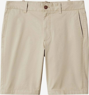 MANGO MAN Regular Broek 'Gracia' in Beige: voorkant