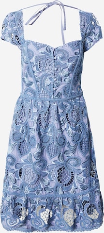 GUESSHaljina - plava boja: prednji dio