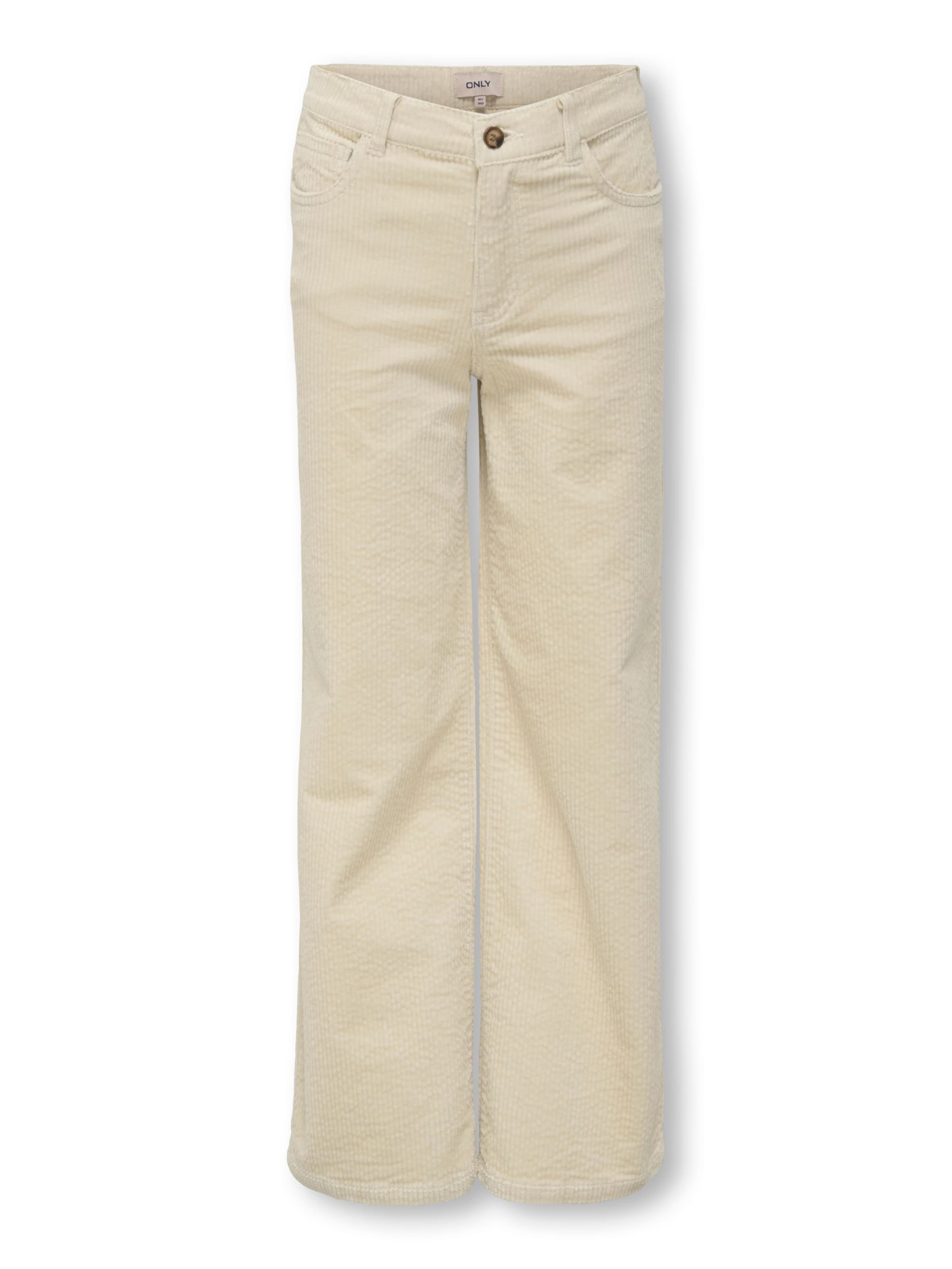 ONLY GIRLS Flared Bukser 'KOGELLA' i beige: forside