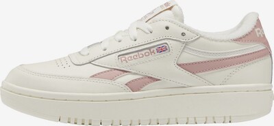 Reebok Classics Baskets basses 'Club C' en mastic / bleu foncé / rose ancienne / rouge / blanc, Vue avec produit