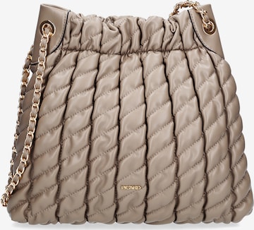 Picard Schultertasche 'Finesse' in Grau: Vorderseite