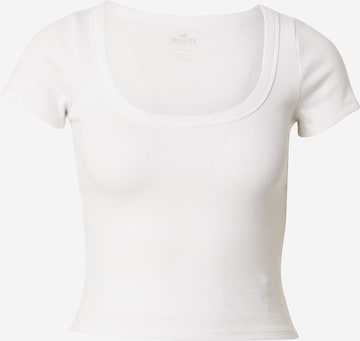 HOLLISTER Shirt in White: front