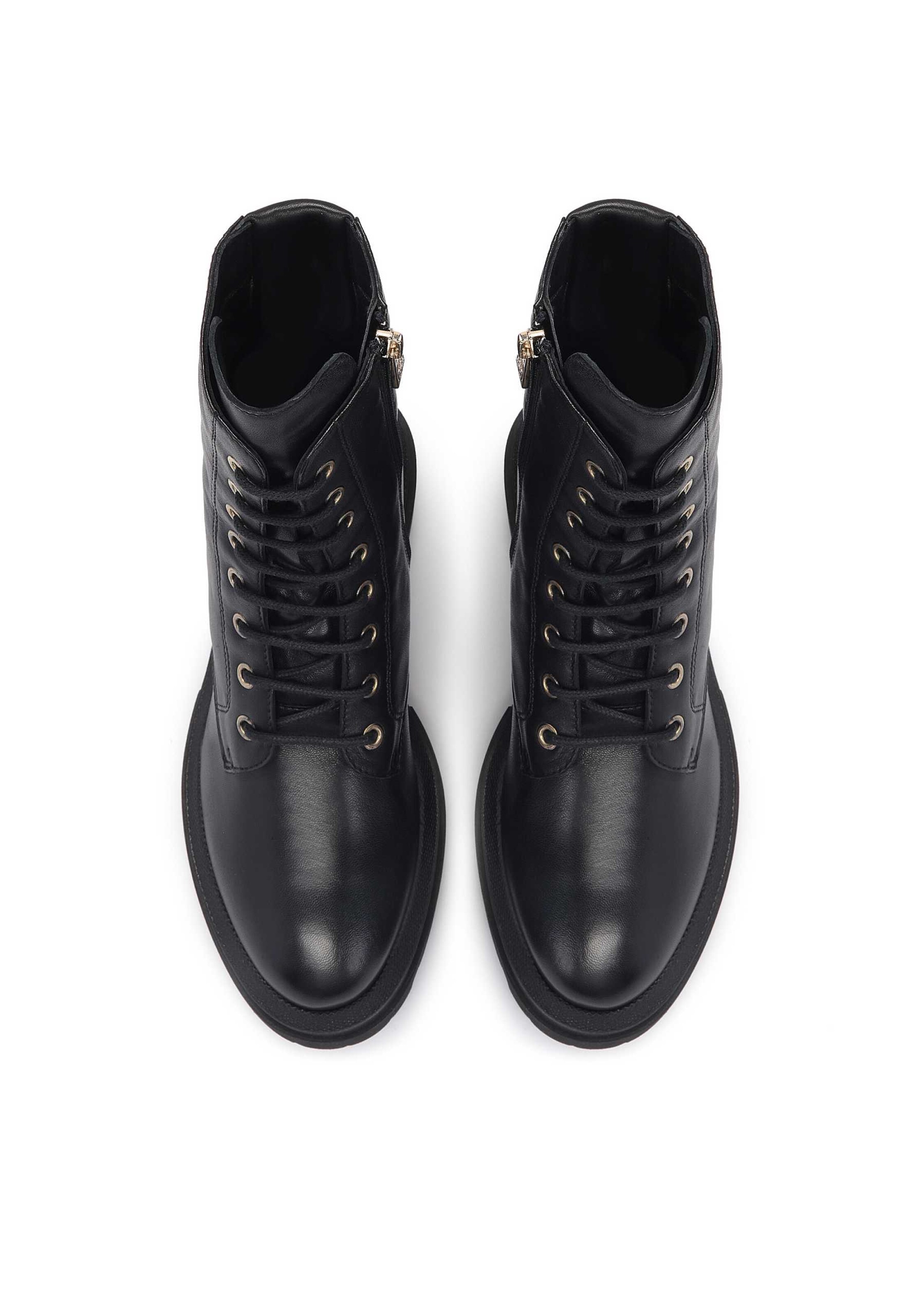 Kazar Сапоги на шнуровке в Черный