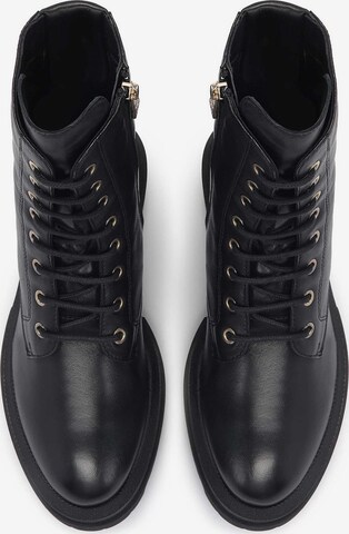 Kazar Lace-Up Boots in Black